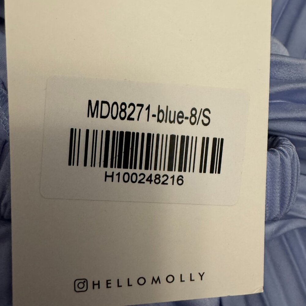 Hello Molly Light Blue Dress NWT - Picture 8 of 8